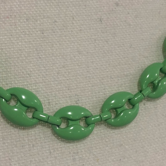 Bar By Alexa Rae Alaia Necklace Lime Color . - Picture 2 of 7